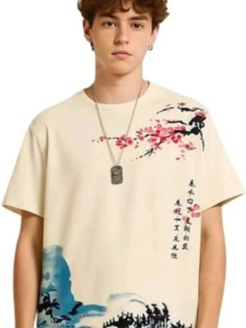 Floral Print Tee - Picture 2 of 2